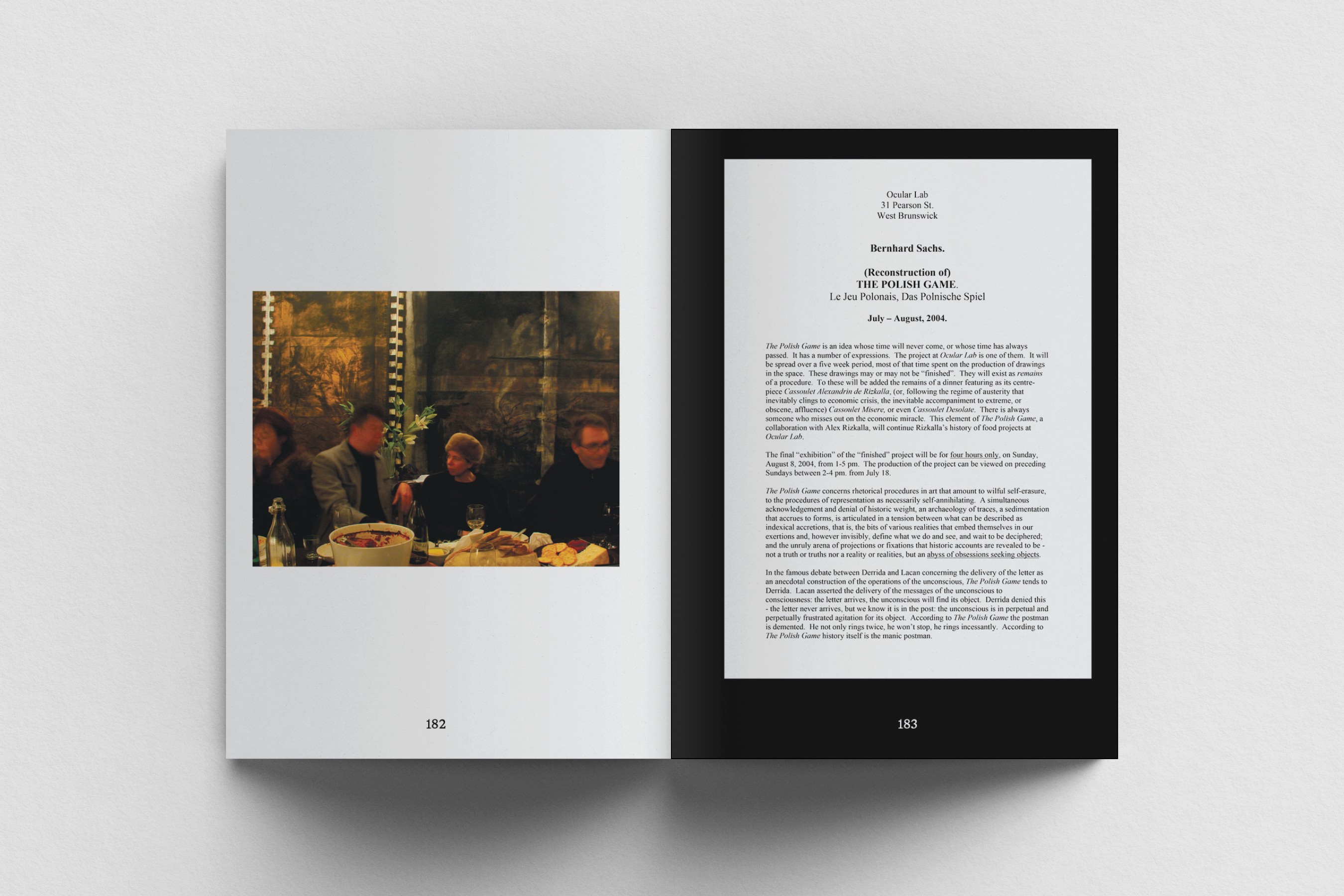 Bernhard Sachs: Codex