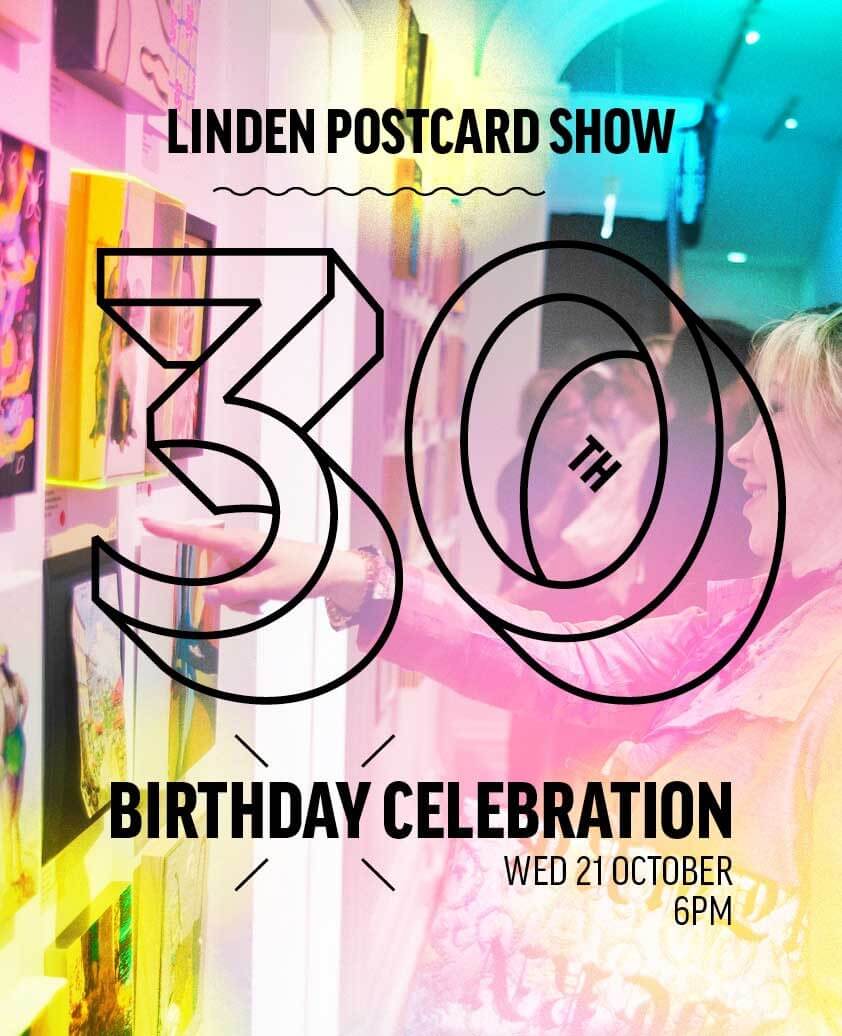 Linden Postcard Show 30th Birthday Celebration