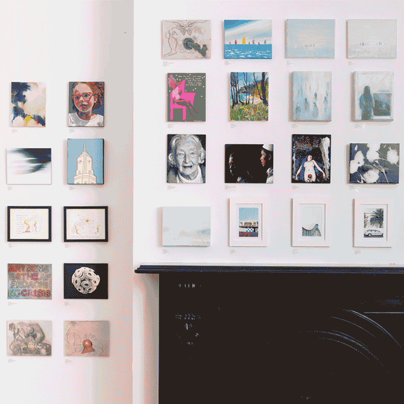 Virtual Opening Linden Postcard Show 2021-22 & Anna Hoyle