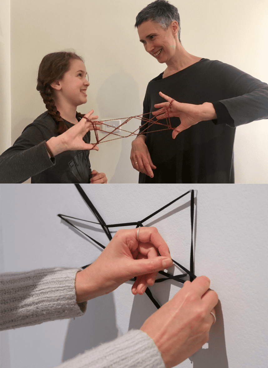 Crafternoon for Kids &gt; String Figures with Louisa Bufardeci