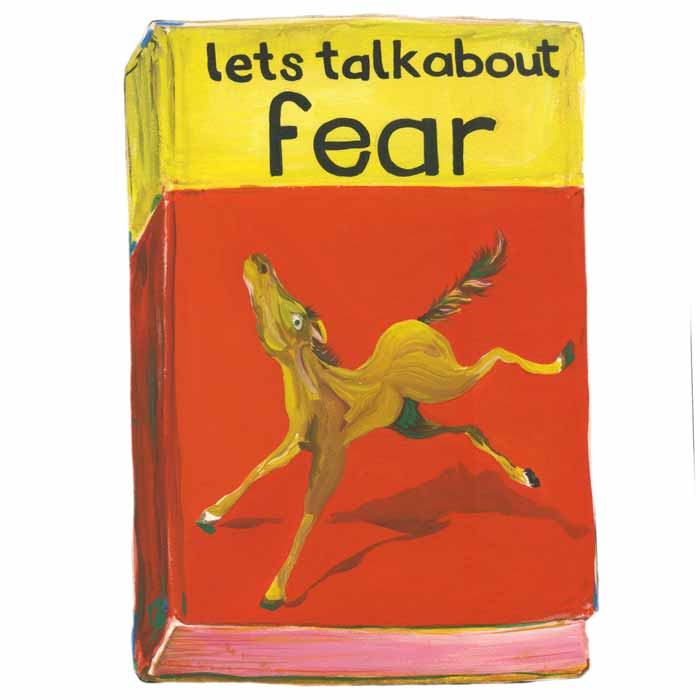 Anna Hoyle, lets talkabout fear