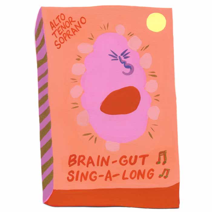 Anna Hoyle, brain gut sing along!