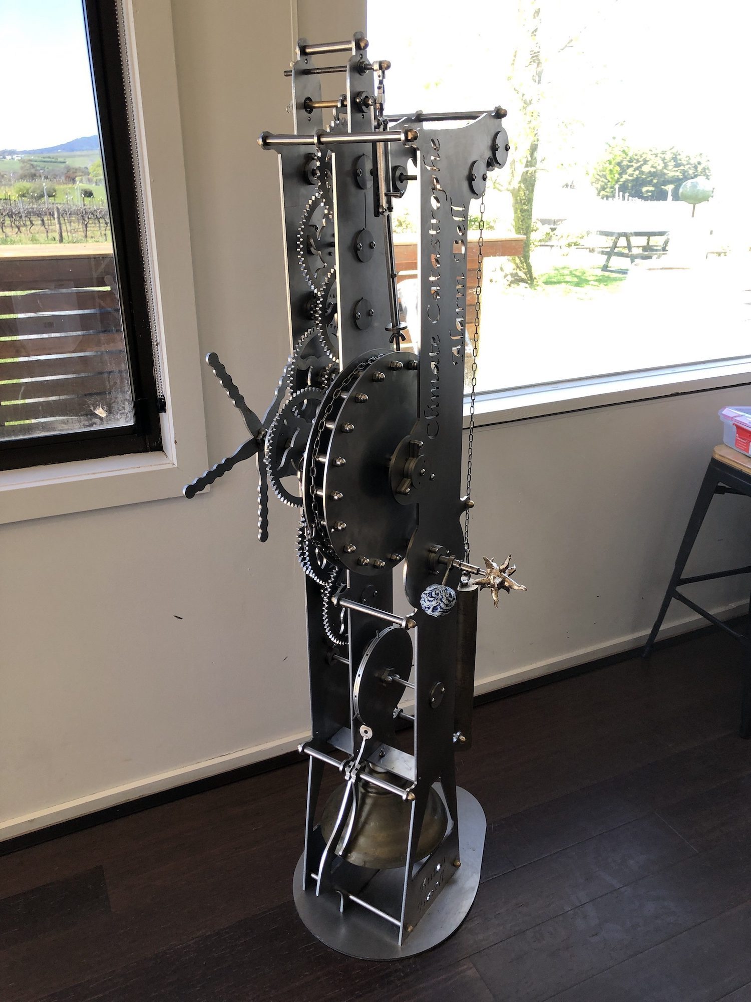 Anton Hasell, Climate Catastrophe Alarm Bell Clock V2