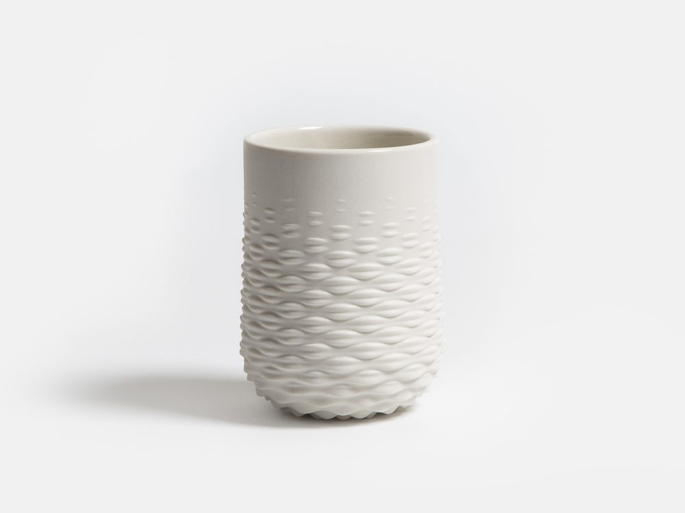 Richard Greenacre, Banksia Beaker (White)