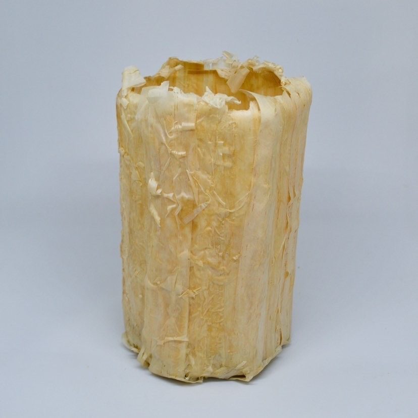 Bolaji Teniola, Timber Shaving Vessel (Hexagonal) 700mL