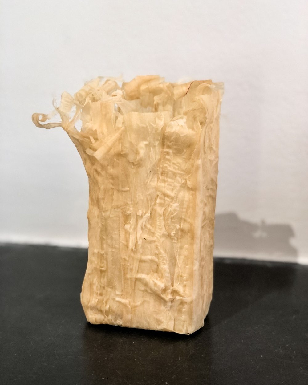 Bolaji Teniola, Timber Shaving Vessel (Rectangular) 700mL
