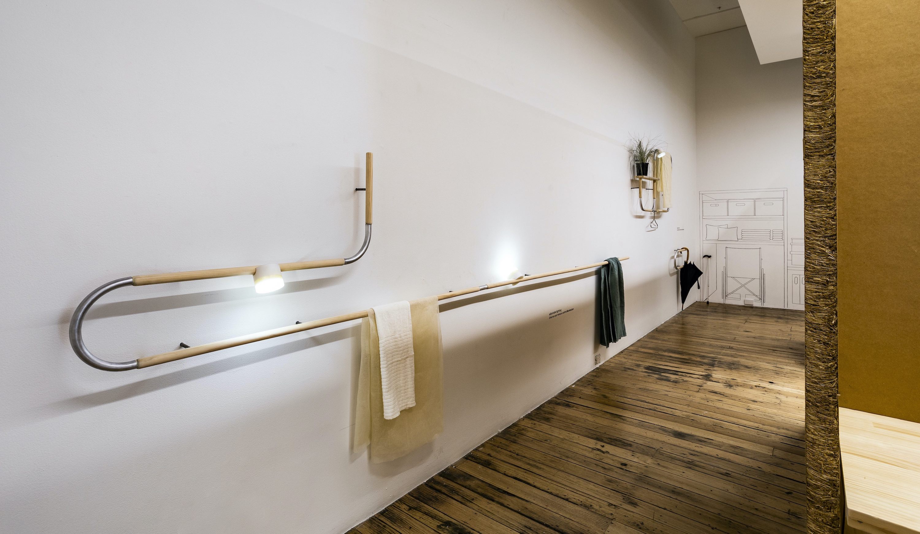 Jules Kabore, Katherine Craine, Jo Hutchinson, Walt Lui &amp; Qiuyi Peng, Bathroom Rails