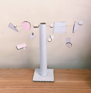Balancing Scale Sculpture