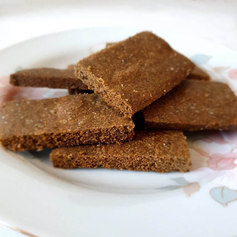 Spent coffee ground Shortbread