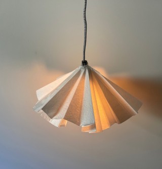 Organic Origami Lamp Shade