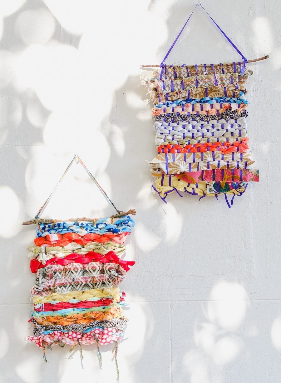 On Holidays At Linden &gt; Upcycled Wall Hangings