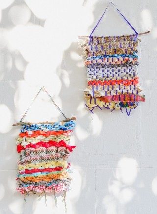 On Holidays At Linden > Upcycled Wall Hangings