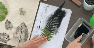 CRAFTERNOON FOR KIDS > BOTANICAL PRINTING