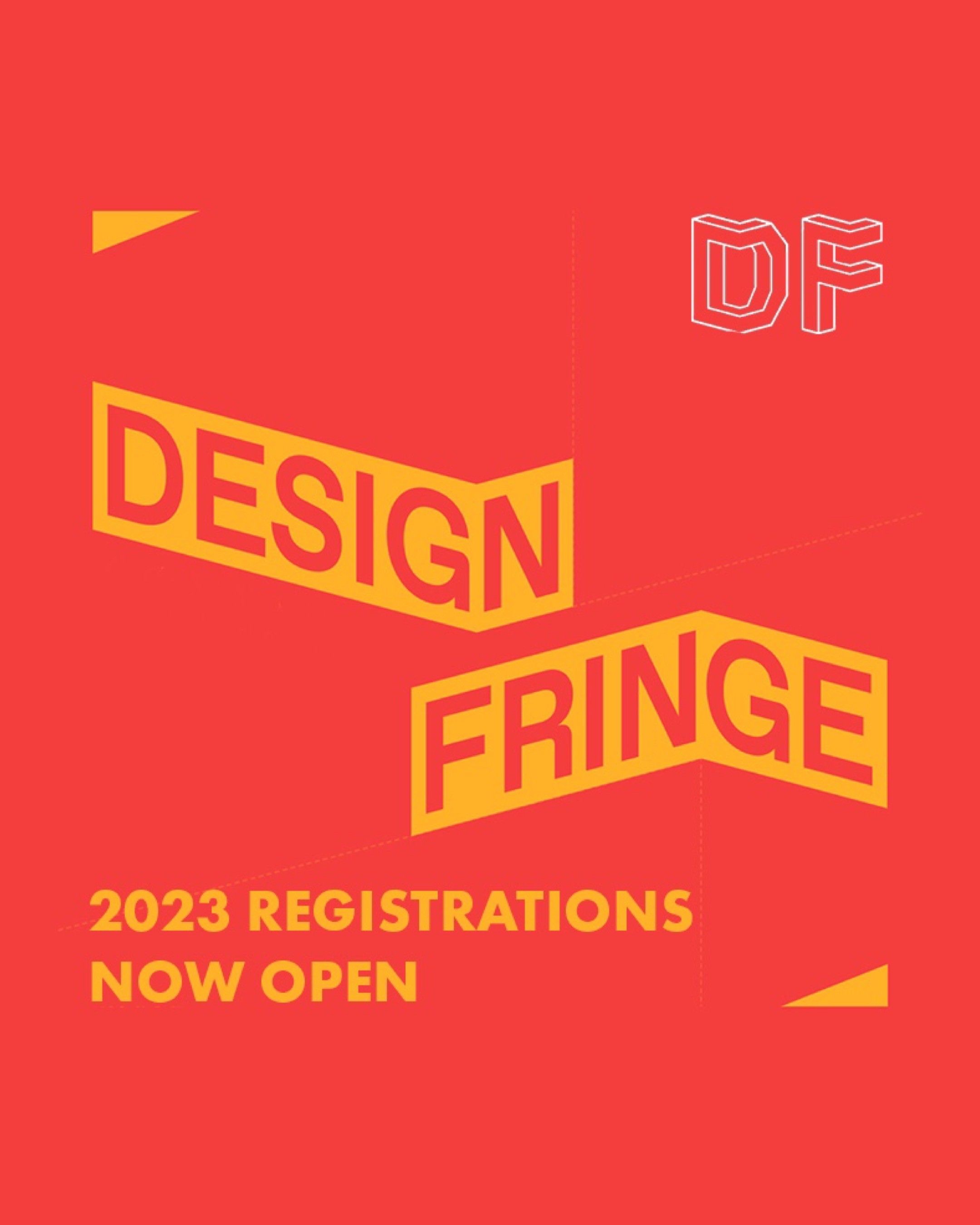 Register Now &gt; DESIGN FRINGE 2023