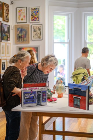 Opening of the Linden Postcard Show 2025